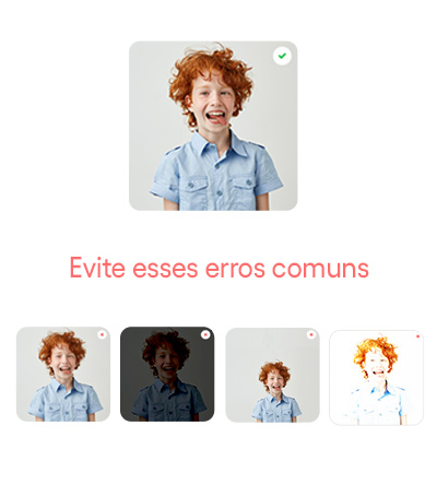 Para um resultado claro e nítido