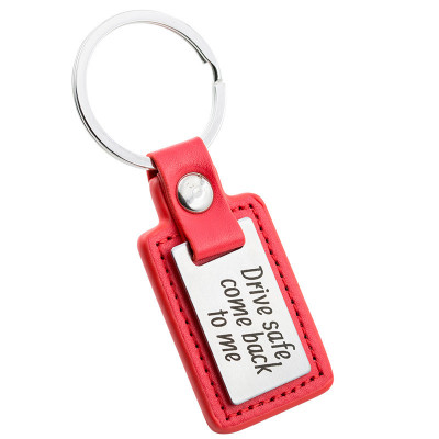 Porta-chaves Retangular Gravado Personalizado...