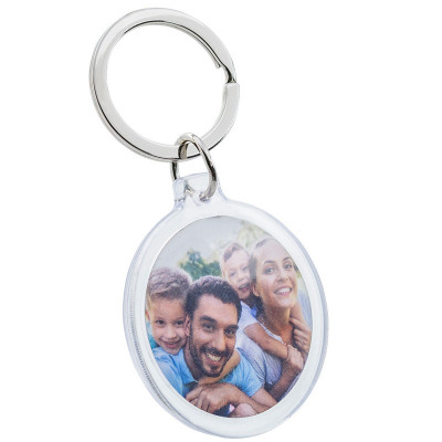 Porta-chaves Acrílico Personalizado com Foto -...