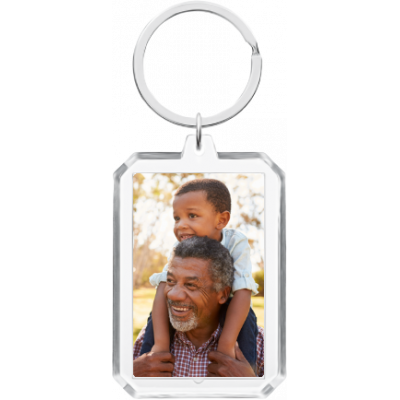 Porta-chaves com Foto Acrílico Personalizado -...